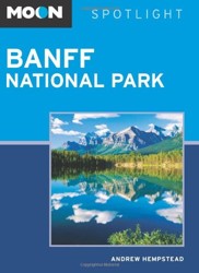 Moon Spotlight Banff National Park