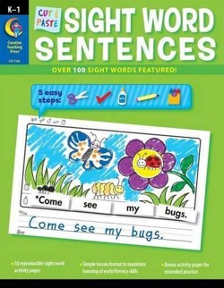 Cut & Paste Sight Words Sentences