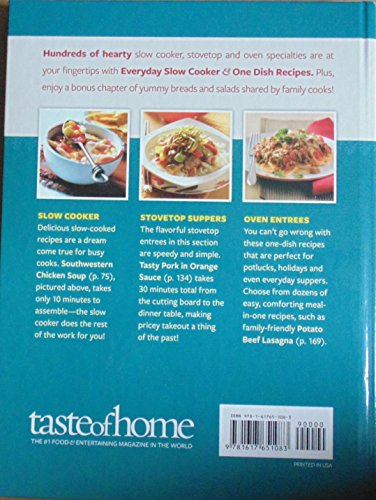 Taste of Home: Everyday Slow Cooker and One Dish Recipies