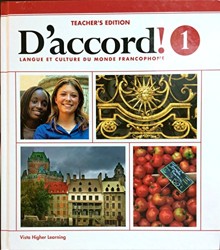 Daccord 2015 Level 1 Teacher Edition