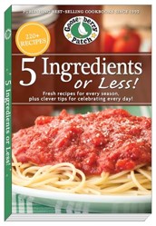 5 Ingredients or Less Cookbook