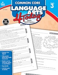 Common Core Language Arts 4 Today, Grade 3