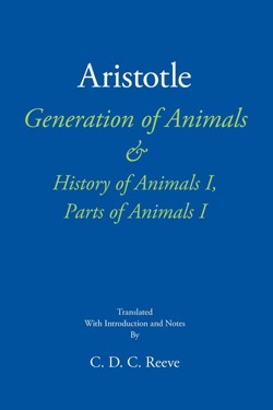 Generation of Animals & History of Animals I, Parts of Animals I