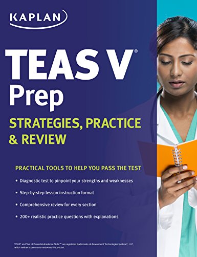 Kaplan TEAS V Prep: Strategies, Practice & Review