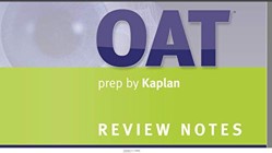 Kaplan 2016 DAT Test Prep: Review notes, lesson bo