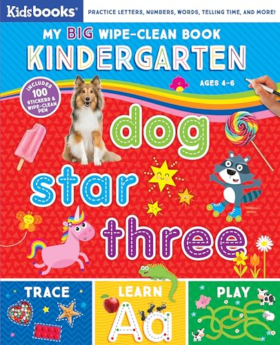 My Big Wipe-Clean Book: Kindergarten