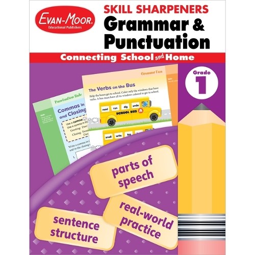Skill Sharpeners: Grammar and Punctuation, Grade 1