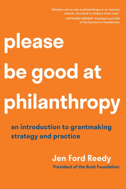 Please Be Good at Philanthropy