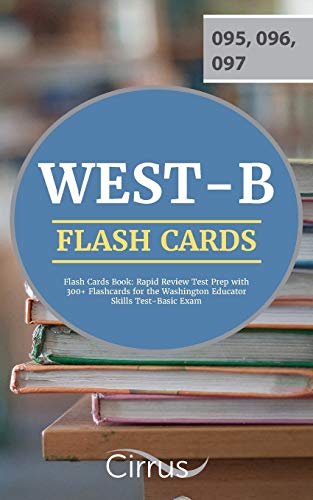 WEST-B Flash Cards Book