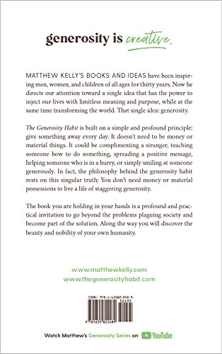 The Generosity Habit