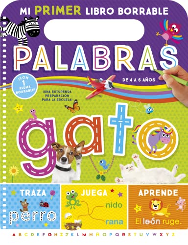 My First Wipe-Clean Book: Words (Spanish)