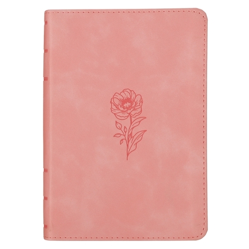 KJV Bible Compact Large Print (Faux Leather, Pink)