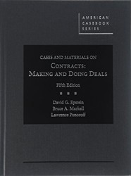 Cases and Materials on Contracts, Making and Doing Deals - CasebookPlus