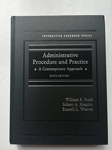 Administrative Procedure and Practice