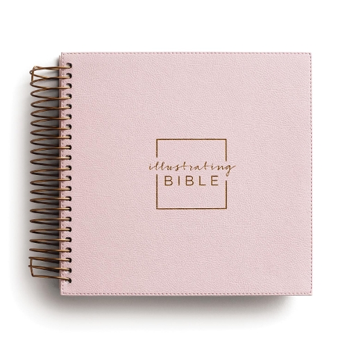 Dayspring - NIV, Spiral-bound Illustrating Bible, Leathersoft Spiral, Pink: Draw, Write, and Reflect Your Way Through Scripture