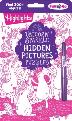 Unicorn Sparkle Hidden Pictures Puzzles