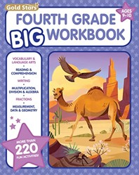th Grade BIG Workbook All Subjects for Kids    includes  Activities Math Reading Comprehension Vocabulary and Language Arts Writing Math Skills Algebra Fractions Geometry and More