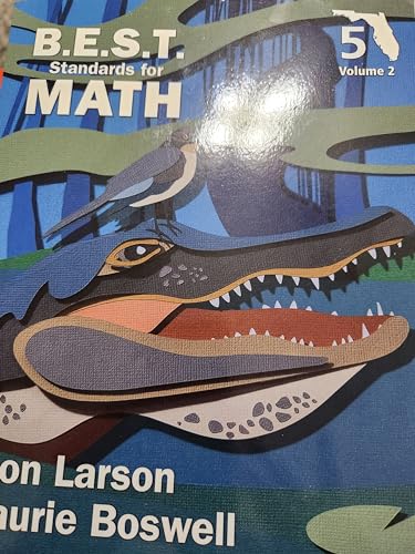 B.E.S.T Standards for Math Grade 5 Volume 2 student textbook Florida