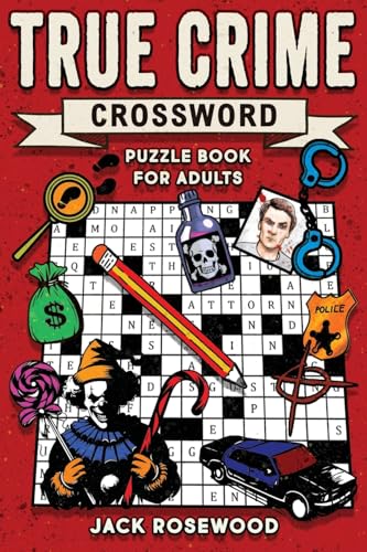 True Crime Crossword Puzzle Book for Adults