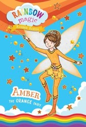 Rainbow Magic Rainbow Fairies Book #2: Amber the Orange Fairy