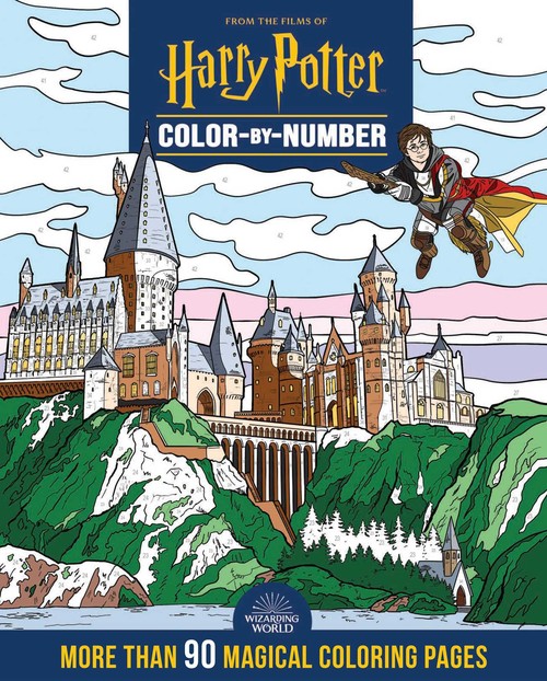 Harry Potter Color-by-Number - Coloring Book for Teens and Adults, Officially Licensed