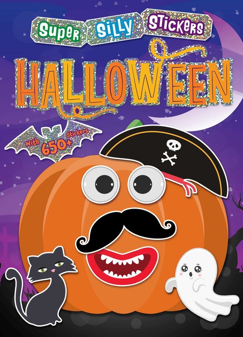 Super Silly Stickers: Halloween Sticker Book for Kids