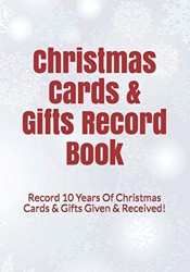Christmas Cards & Gifts Record Book