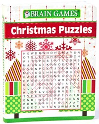 Brain Games Mini - Christmas Puzzles (Pocket Size / Stocking Stuffer)