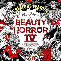 The Beauty of Horror 4: Creature Feature Colouring Book