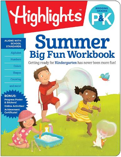 Highlights Learning - Summer Big Fun Workbook Bridging Grades P and K