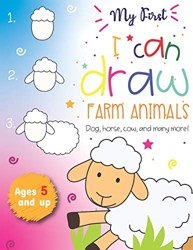 My First I can draw Farm Animals Dog, Horse, cow, and many more Ages 5 and up