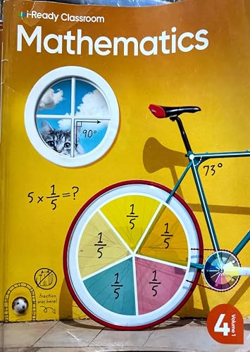 i-Ready Classroom, Mathematics, Grade 4, Volume 1.