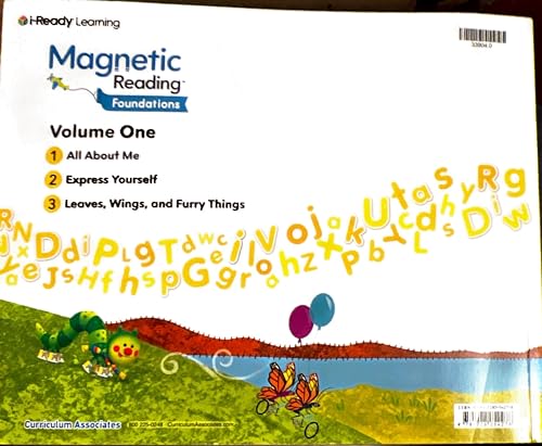 I Ready Learning , Magnetic Reading , Foundations , Grade k , Volume one .