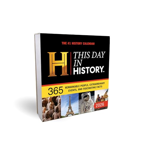 History Channel - 2026 History Channel This Day in History Boxed Calendar: 365 Remarkable People, Extraordinary Events, and Fascinating Facts