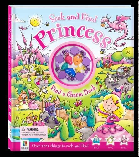 Seek and Find Princess Find a Charm Book