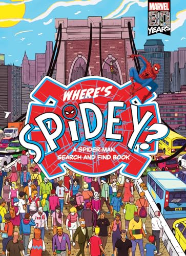 Where's Spidey?: A Spider-Man Search and Find Book (Marvel)