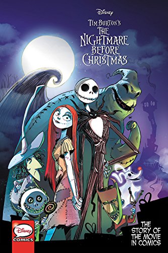 DISNEY PIXAR NIGHTMARE BEFORE XMAS MOVIE IN COMICS YA