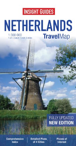 Insight Guides Travel Map Netherlands