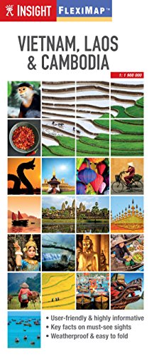 Insight Guides Flexi Map Vietnam, Cambodia and Laos