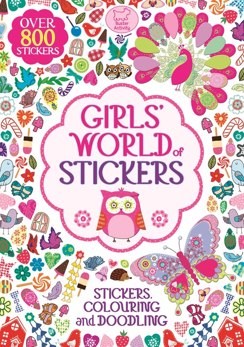 Girls' World Of Stickers