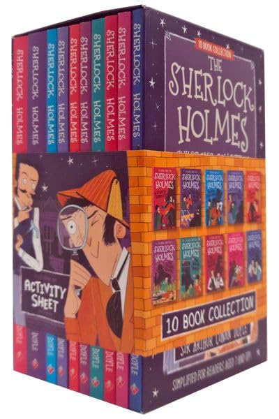 The Sherlock Holmes Children's Collection: Shadows, Secrets and Stolen Treasure (10 Book Box Set)