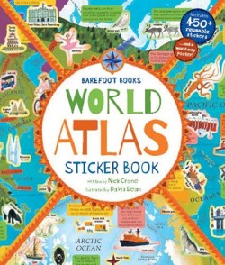 World Atlas Sticker Book