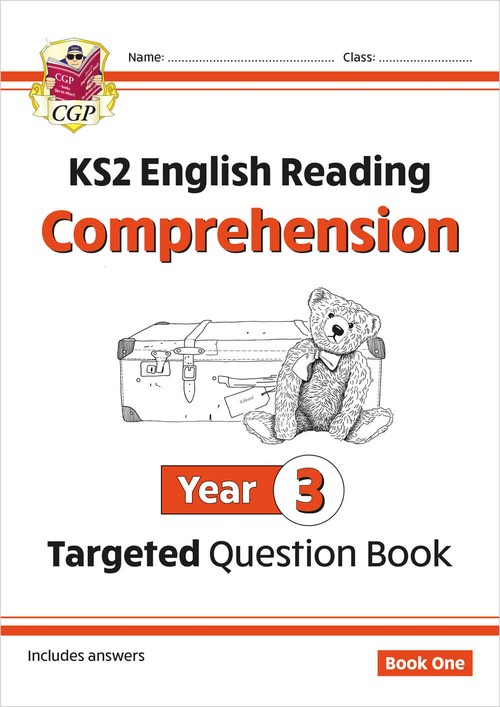 Cgp Books - KS2 English Year 3 Reading Comprehension Targeted Question Book - Book 1 (with Answers)