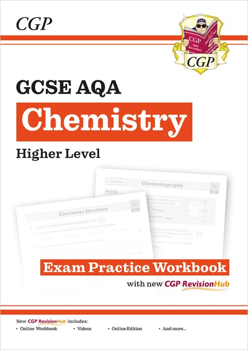 New GCSE Chemistry AQA Higher Exam Practice Workbook with CGP RevisionHub