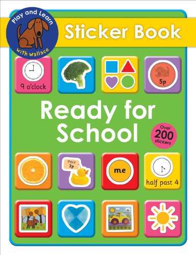 Ready for School Stickers-Play & Learn Wallace