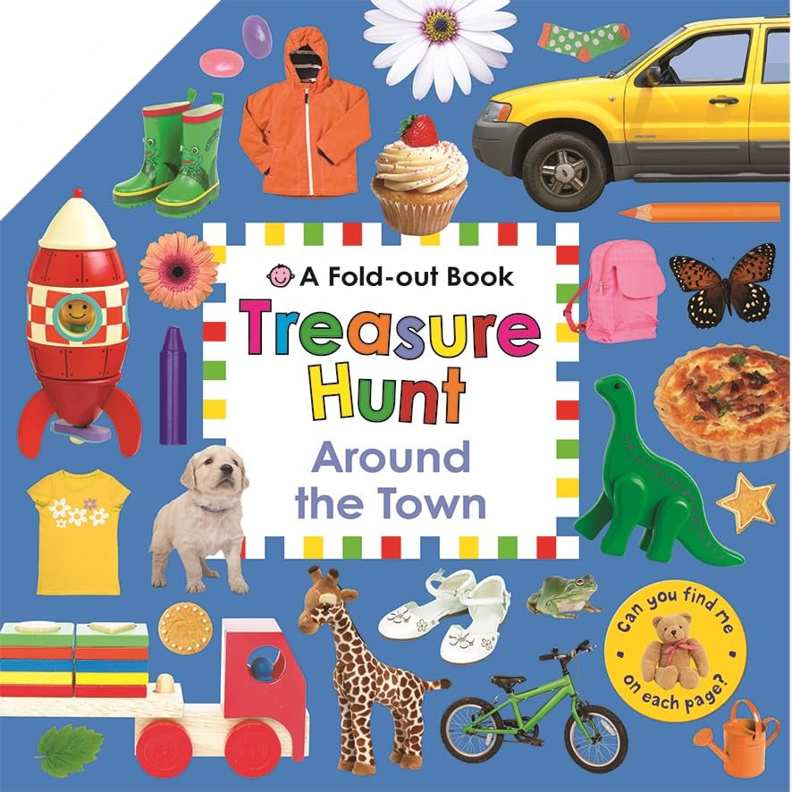 Fold Out Treasure Hunt - Around the Town