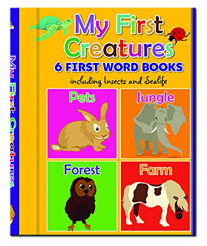 Early Learning: My First Creatures - 6 First Word Books