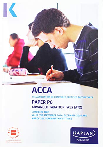 P6 Advanced Taxation  - Complete Text