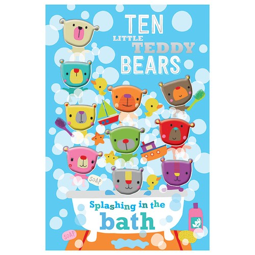 Ten Little Teddy Bears Splashing in the Bath