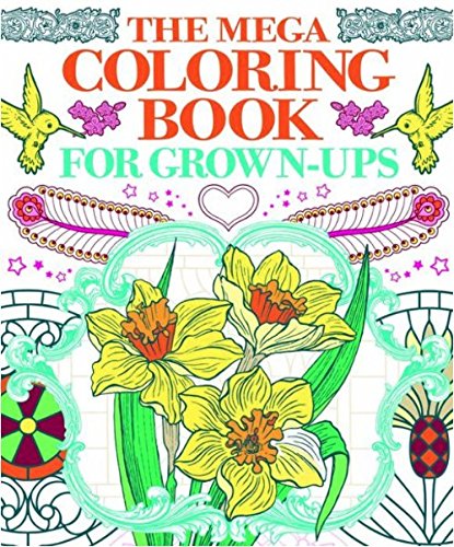 Mega Coloring Book for Grown-Ups